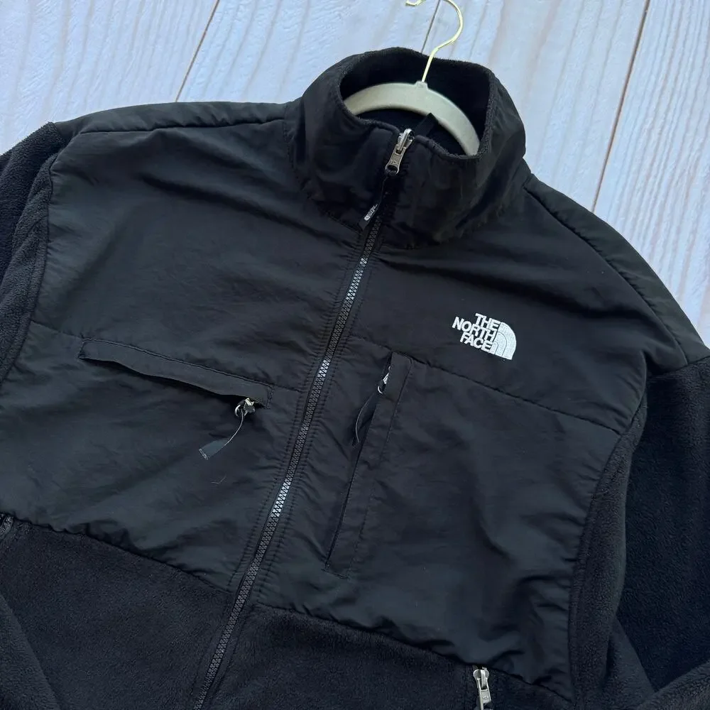 The North Face Denali Mens Size XL Full Zip Polartec Fleece Jacket Black